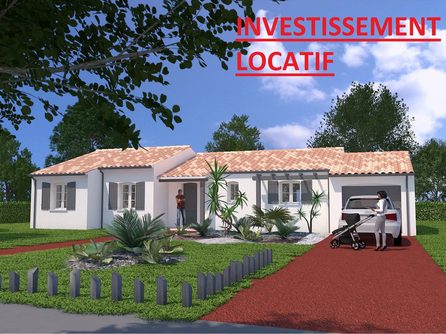 Maison neuve idéale pour investissement locatif attractive